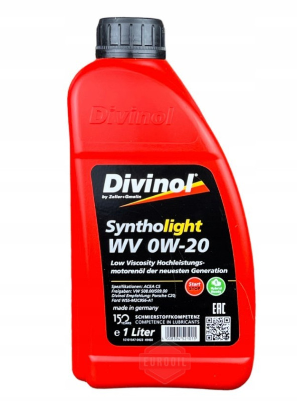 DIVINOL 0W20 1L